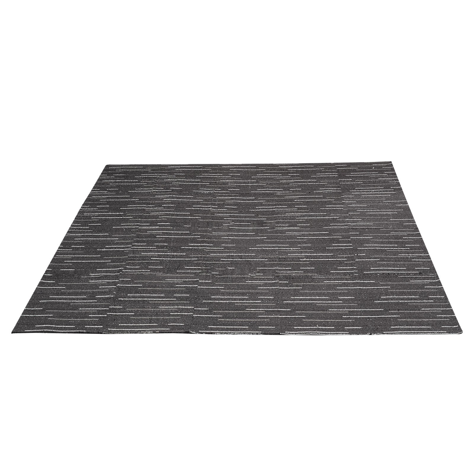 VEVOR Carpet Tiles Reusable 24×24 inch 24 PCS Modular Rug Soft Padded Gray