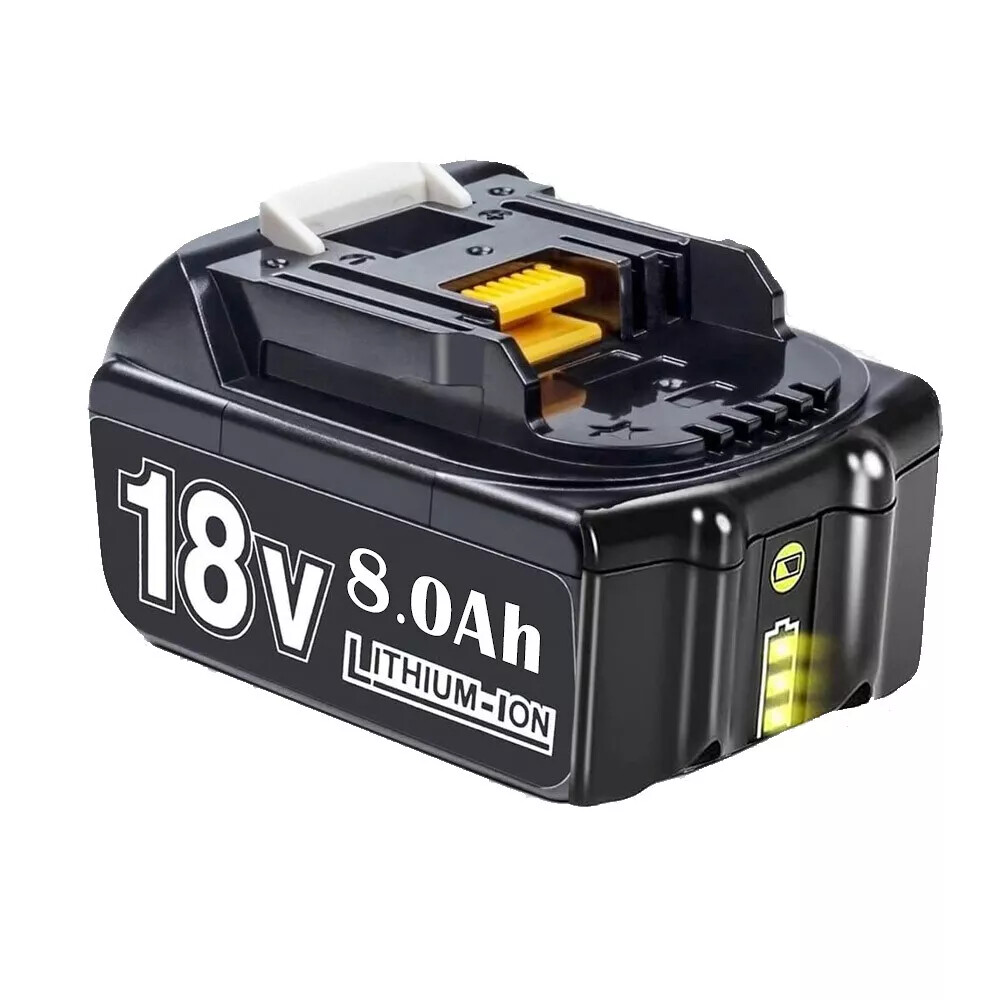 8000mAh For Makita Battery 18V 8.0Ah BL1830B BL1840B BL1850B BL1860B Li-Ion LXT
