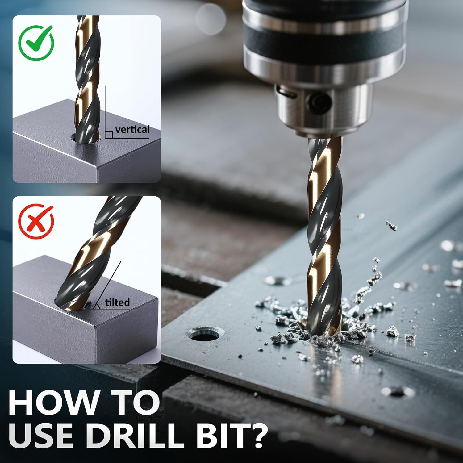 29Pcs Drill Bits High Speed Steel Carbide Twist Drill Bit Set for Hardened Metal