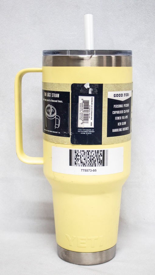 YETI Rambler 42 oz. Mug with Straw Lid – Daybreak Yellow