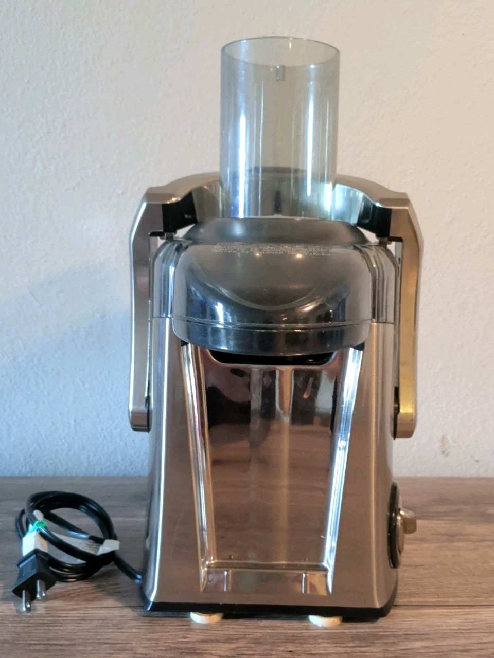 Juiceman JM400 Stainless Steel 700W Electric Centrifugal Juicer Hi Low Speed