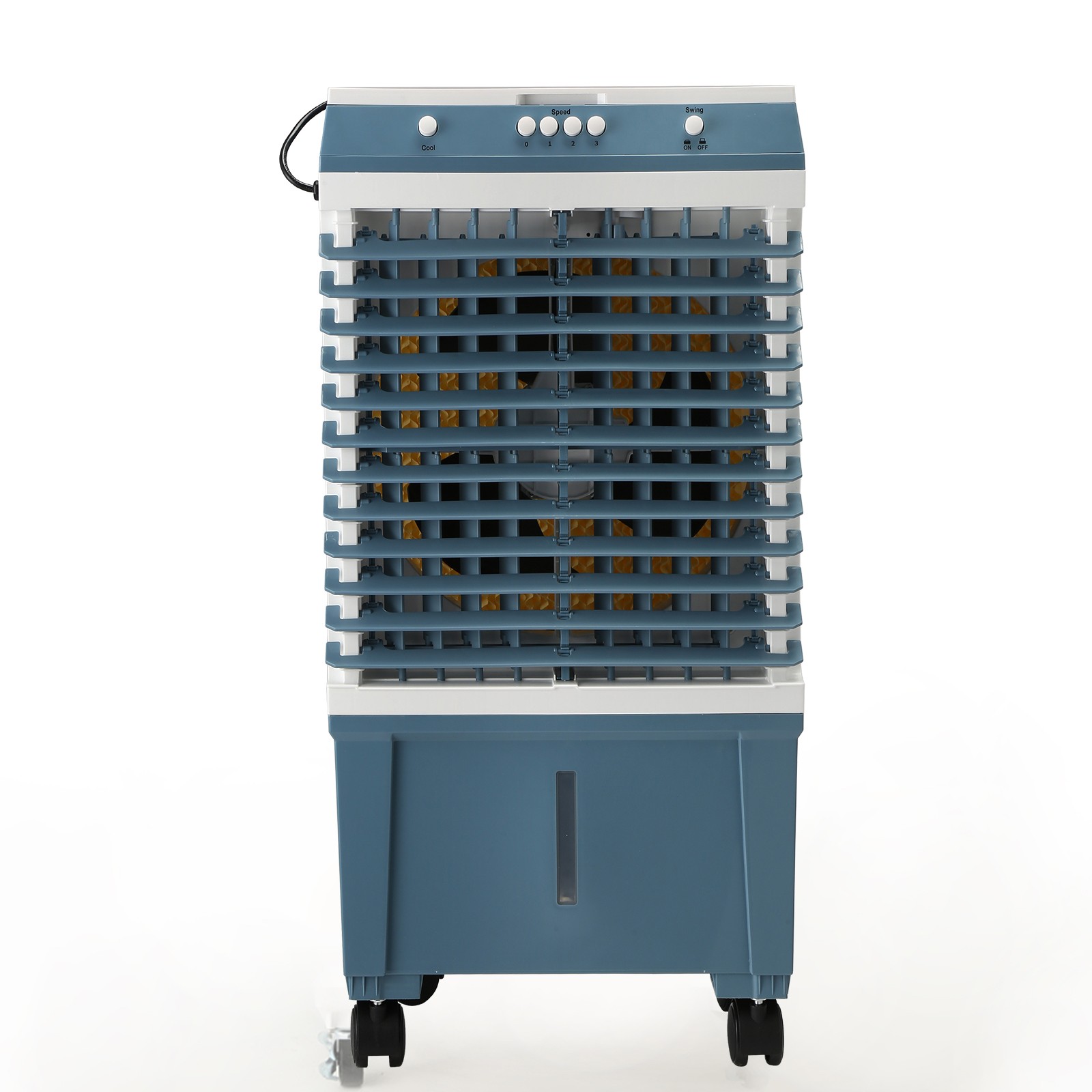 VEVOR 3-in-1 Evaporative Air Cooler Fan Swamp Cooler 5gal 1400CFM 3 Speed 19L