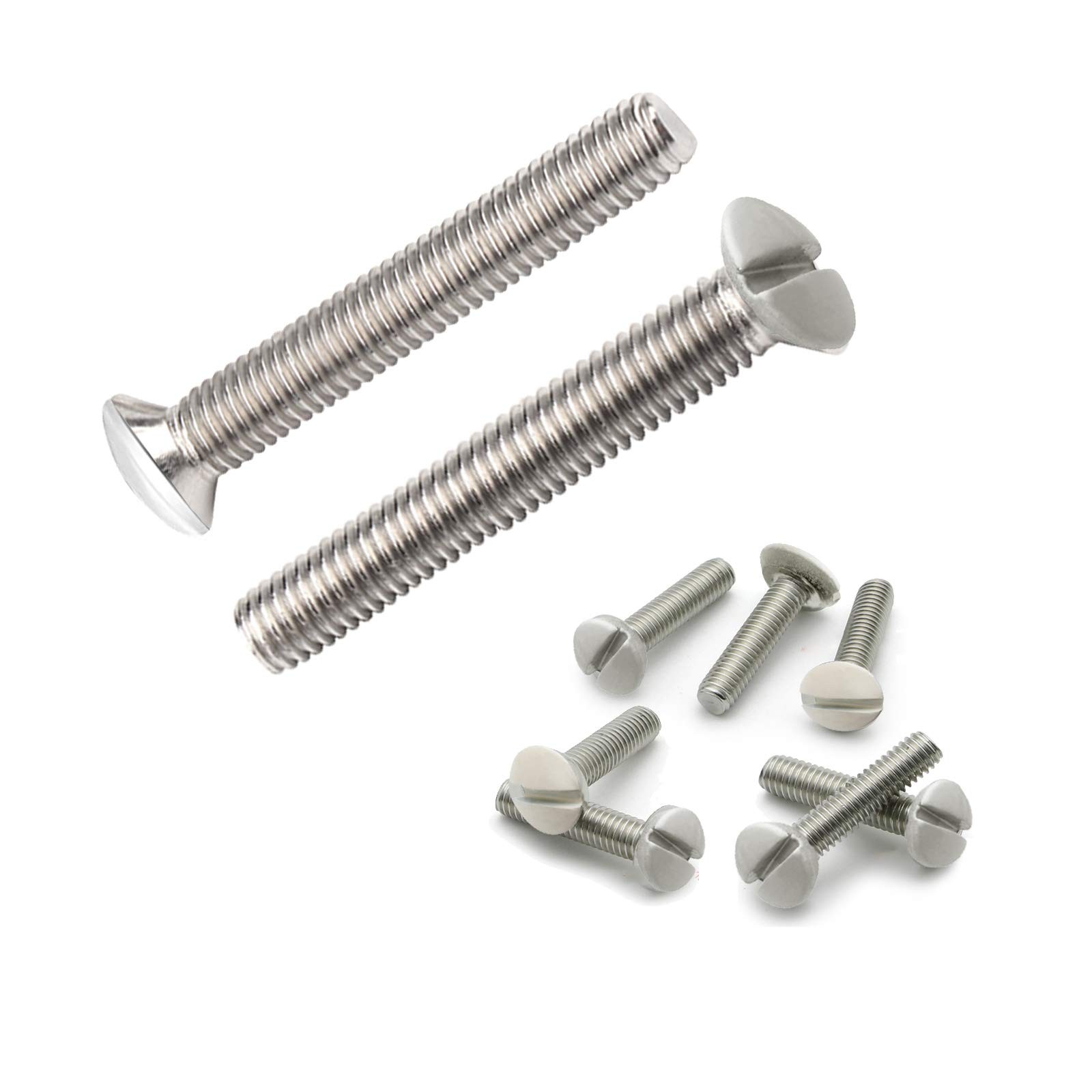 50 Pcs 3/4 Inch Long 6-32 Thread White Wall Plate Screws Outlet Cover Screws …