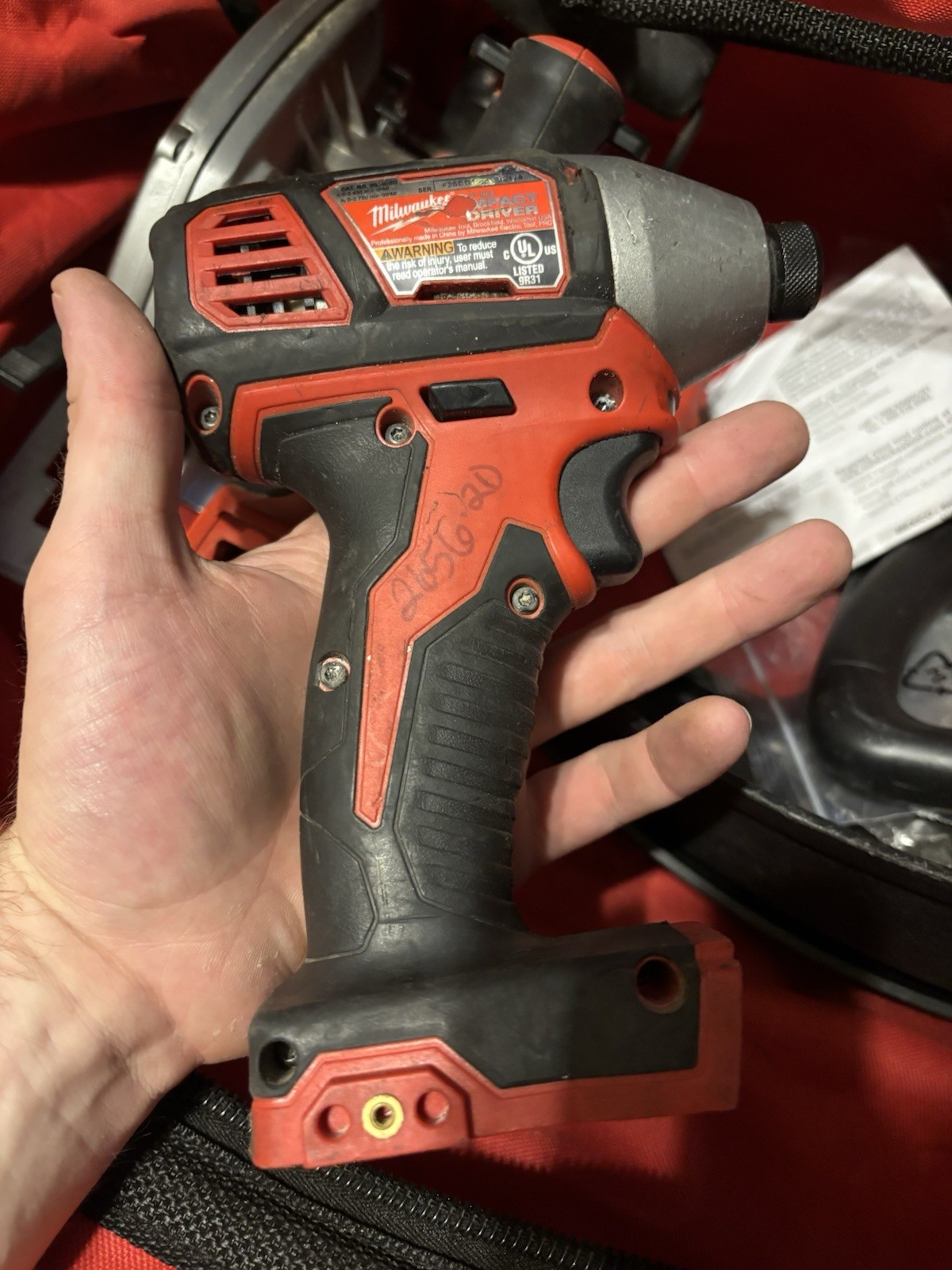 Milwaukee M18 18V 1/4in Hex Quick Change Impact Driver 2656-20 Tool Only
