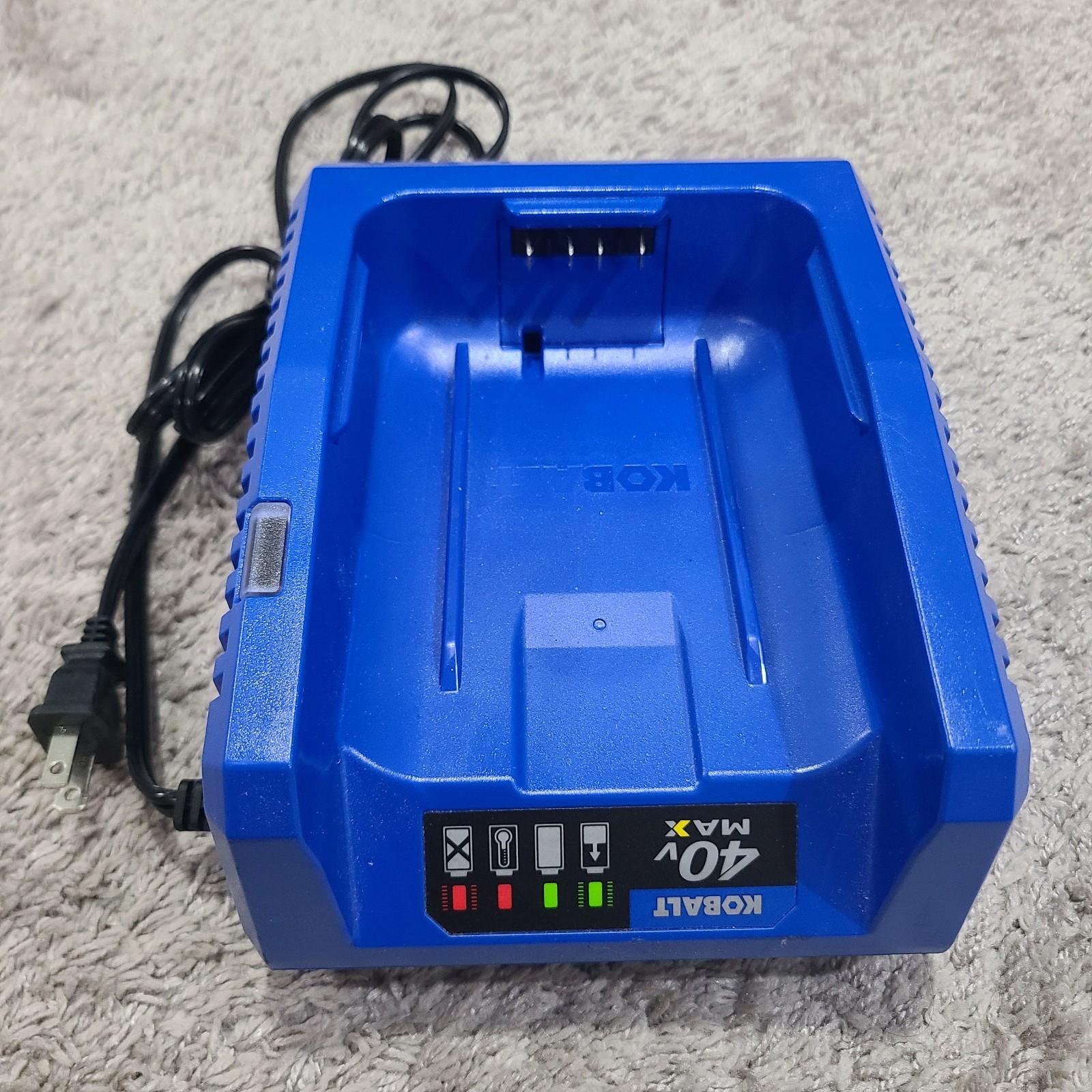 Kobalt 40 Volt MAX Lithium-Ion Battery Charger KRC 840-03
