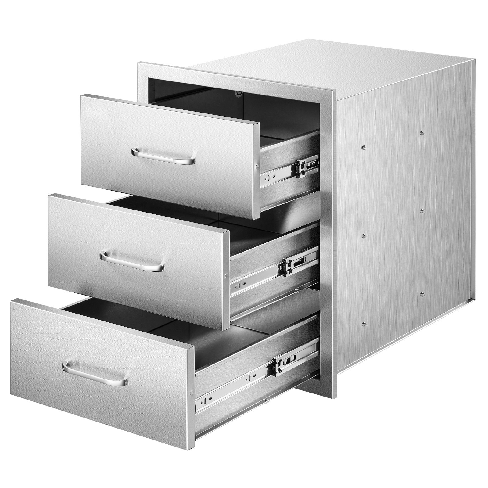 Uimoso Modular Chest of Drawers 18.11″W x 23.23″D x 23.23″H with Triple Access