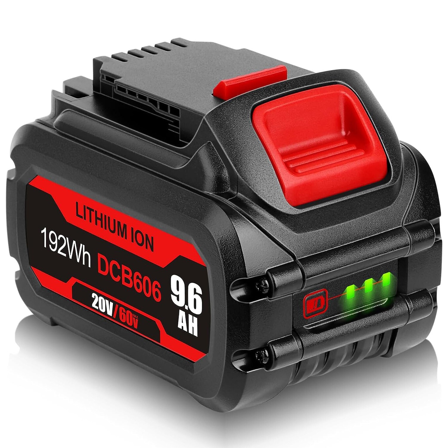 9.6Ah For DEWALT FLEXVOLT 20V/60V MAX Lithium-ion Battery DCB609 DCB606 DCB612