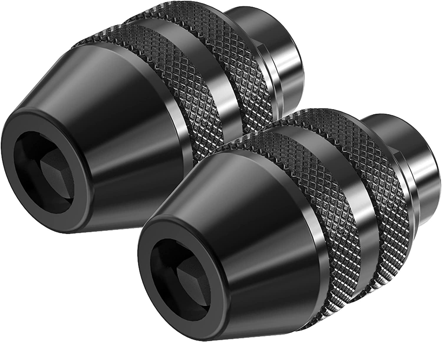 2 Pack Keyless Drill Chuck for Dremel 4486 Rotary Tools 400 300 200 780 770 750
