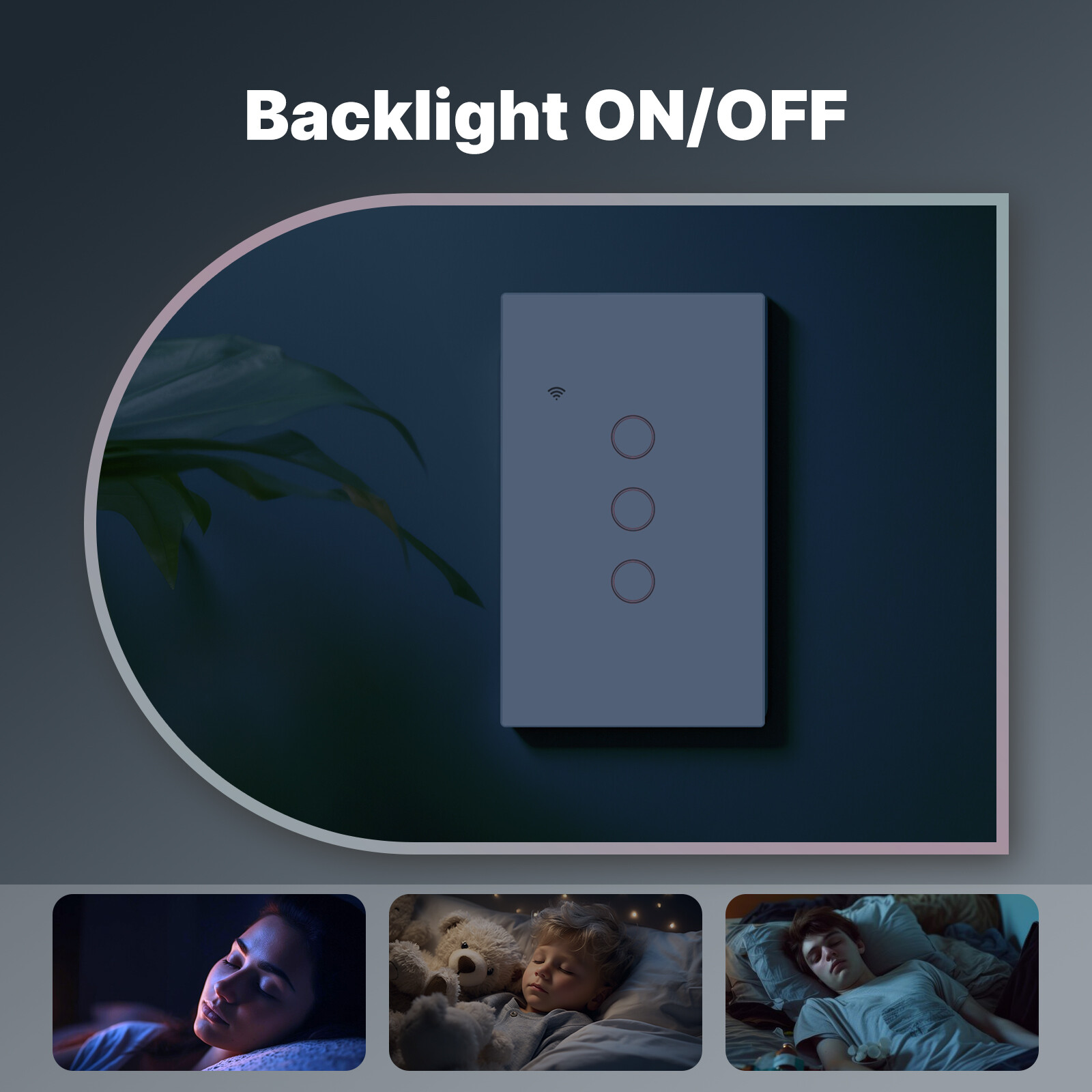 MOES WiFi Smart Light Switch Neutral Optional No Hub Tuya Alexa Google App Timer