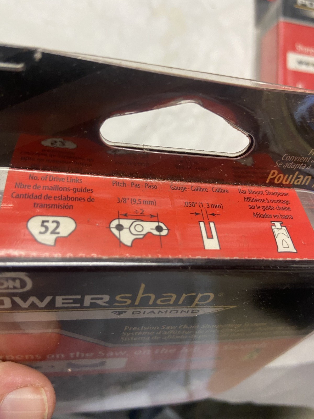 2 Oregon PS52 PowerSharp Saw Chains 14-Inch Craftsman Echo Homelite And Poulan