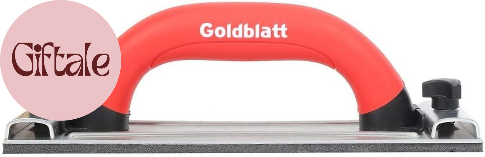 Drywall Sanding Block, Hand Sander with Handle, Sandpaper Holder Tool for Wood,