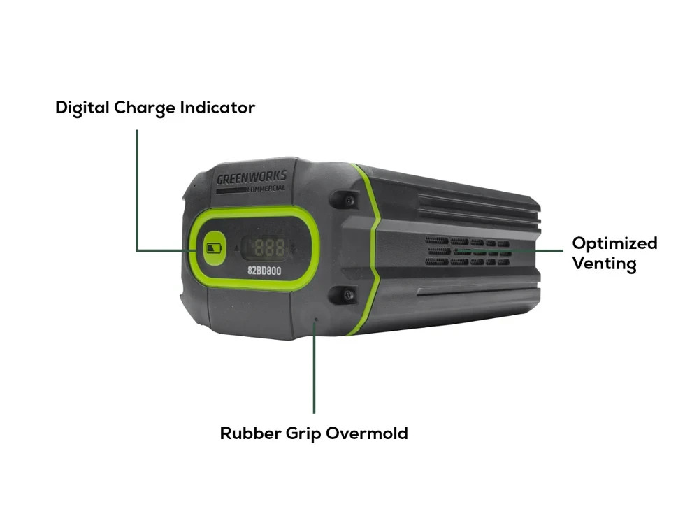 Greenworks 82V 8Ah Bluetooth Battery with Digital Display | 82BD800 – NEW