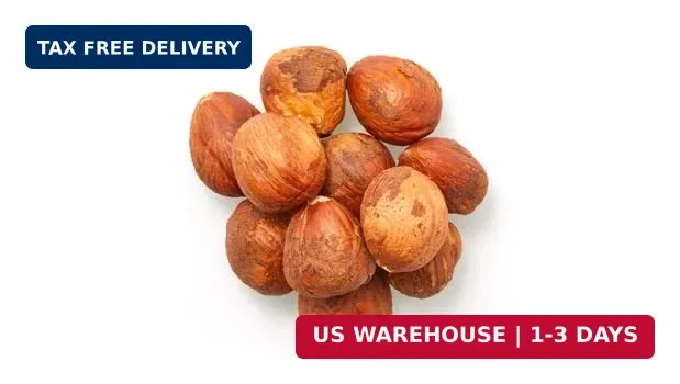 Yupik Raw Hazelnuts, 2.2 lb (35.2 oz), Gluten-Free, Kosher, Filberts, Whole Nuts