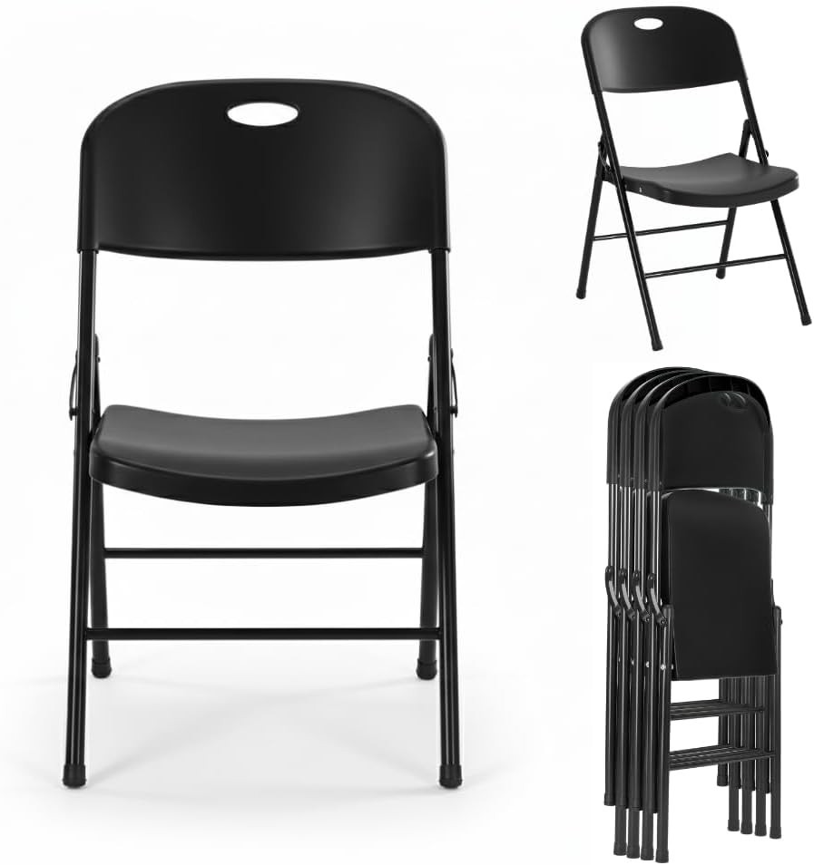 Heavy Duty Folding Chairs for Indoor Outdoor Event, Party, Wedding 1pc, 2pc, 4pc