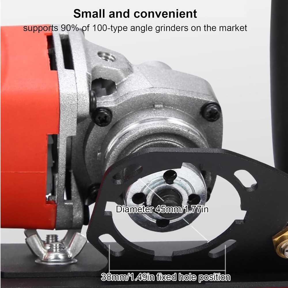 Angle Grinder Stand For Tile 45 Degree Chamfer Cutting Tile Chamfering Tool US