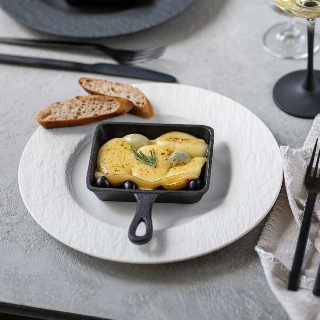 & Manufacture Rock Blanc Dinner Plate 10.5 In Premium Porcelain