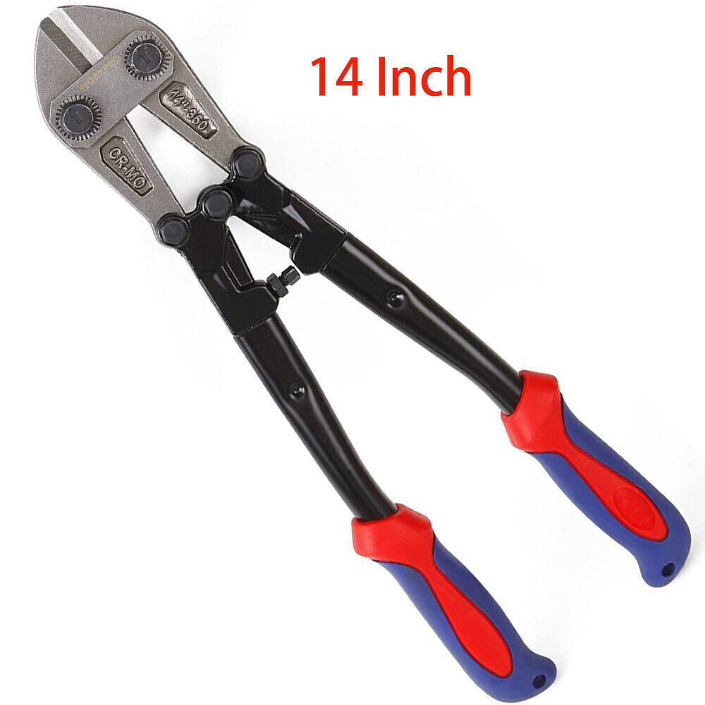 WORKPRO 14”/18”/24”/30” Bolt Cutter with Rubber Grip and Chrome Steel Blade
