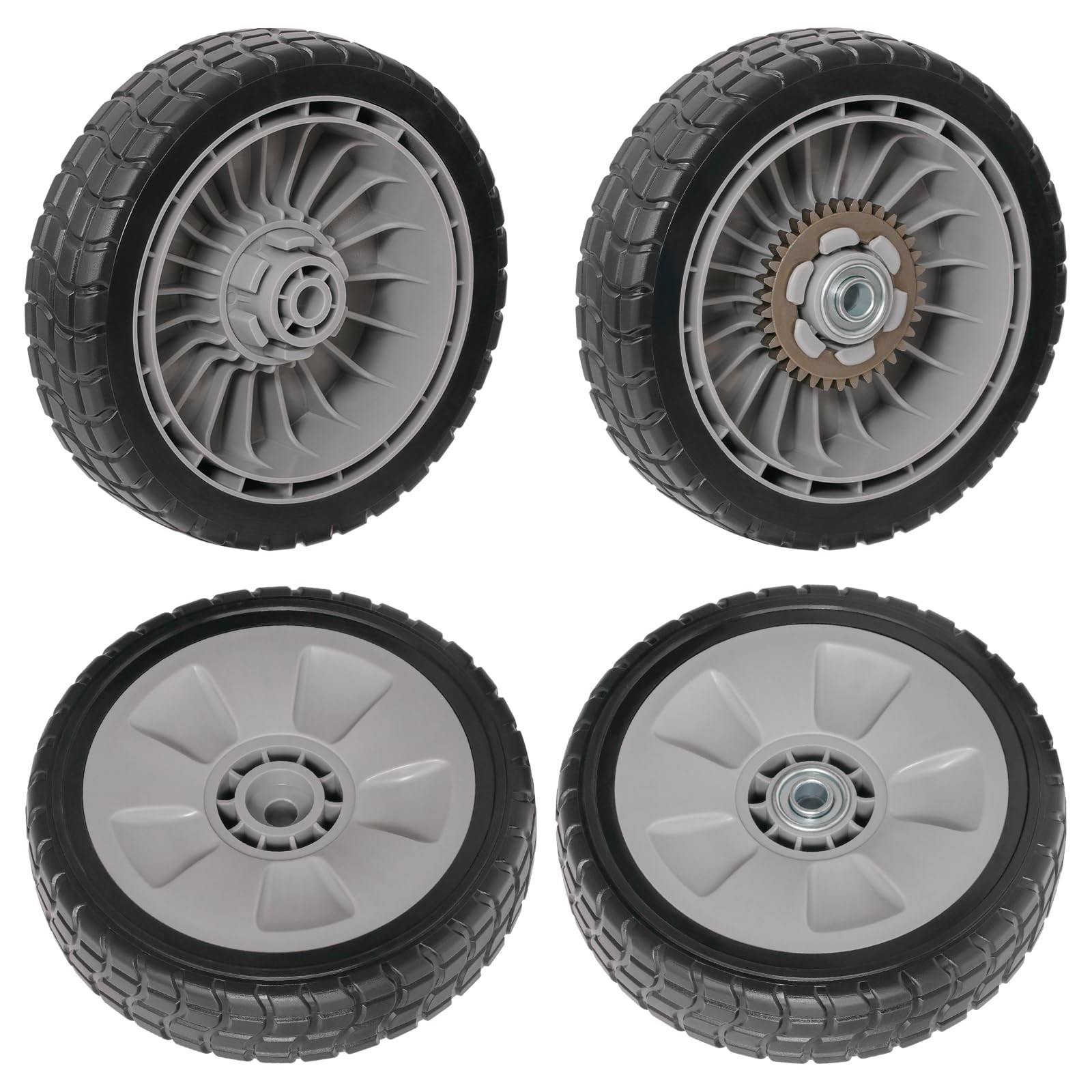 4 Pcs 8″ Lawn Mower Wheels Compatible with Honda HRR216 HRS216 HRT216 Lawn Mo…