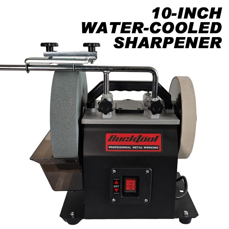 BUCKTOOL 10″ knife grinder 1.6-Amp Two-Direction Water Cooled Wet Stone Grinder