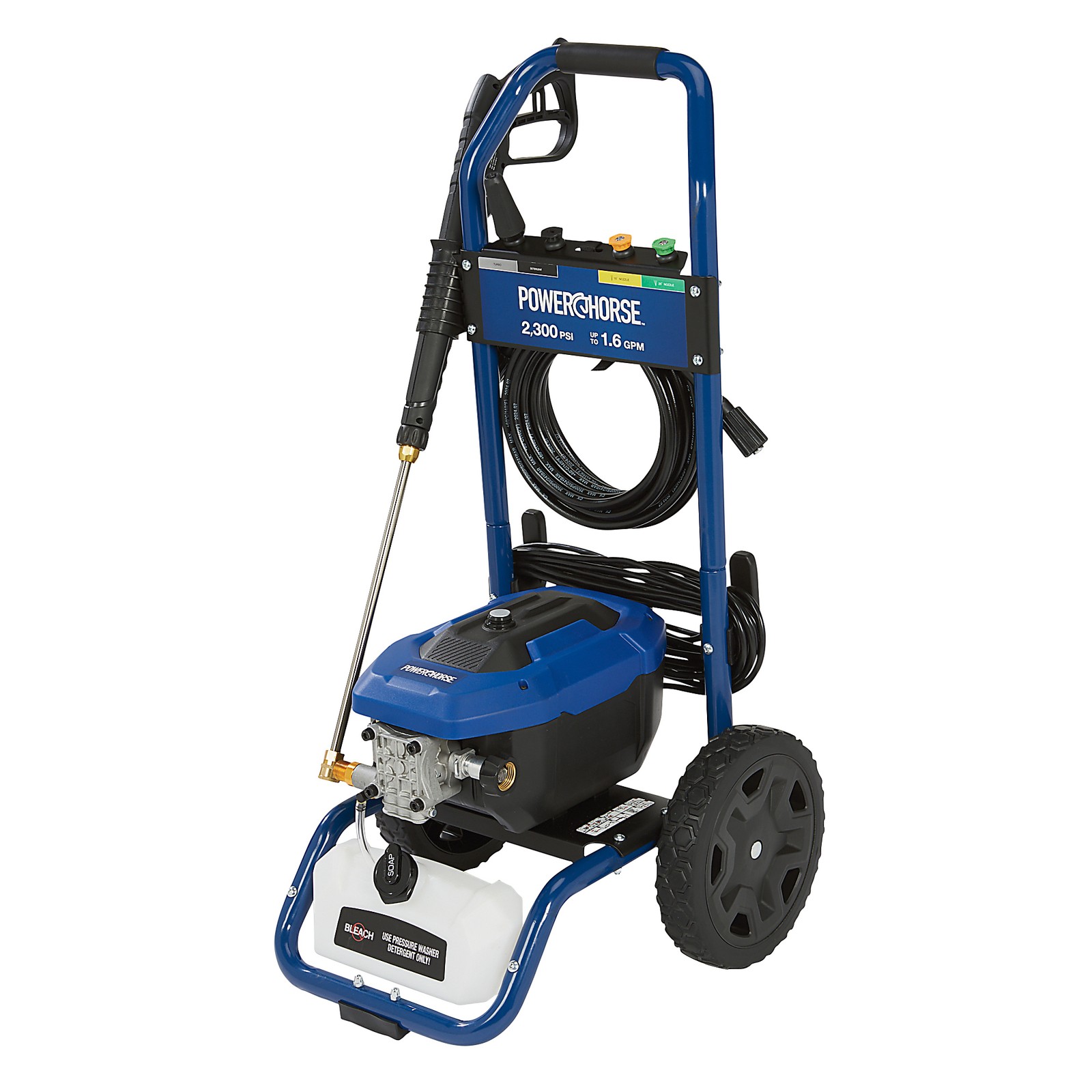 Powerhorse Electric Cold Water Pressure Washer, 2300 PSI, 1.6 GPM