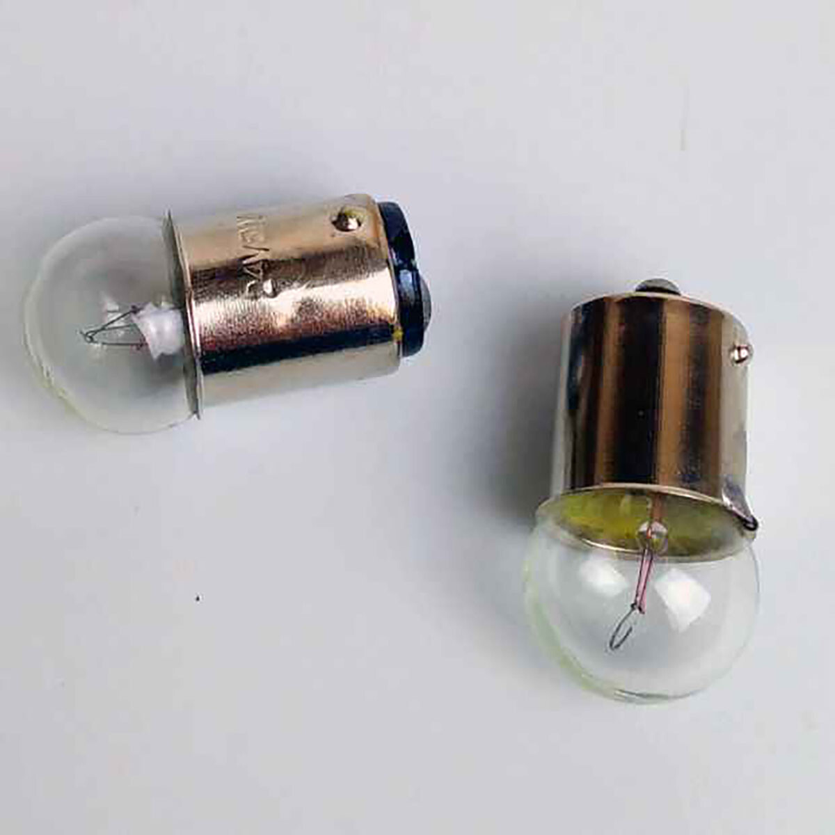 BA15s Bayonet Indicator Light Bulb Lamp Single/Double Contact 12V 24V 5W 10W