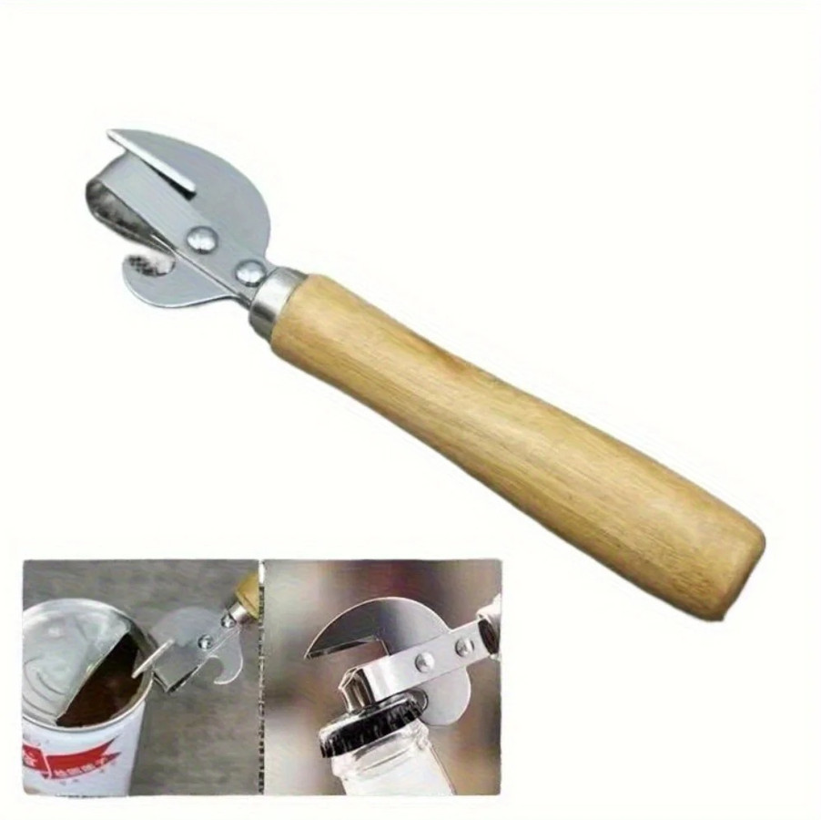 1pcs Multifunctional Stainless Steel Can and Jar Opener Kitchen Tool – NEW