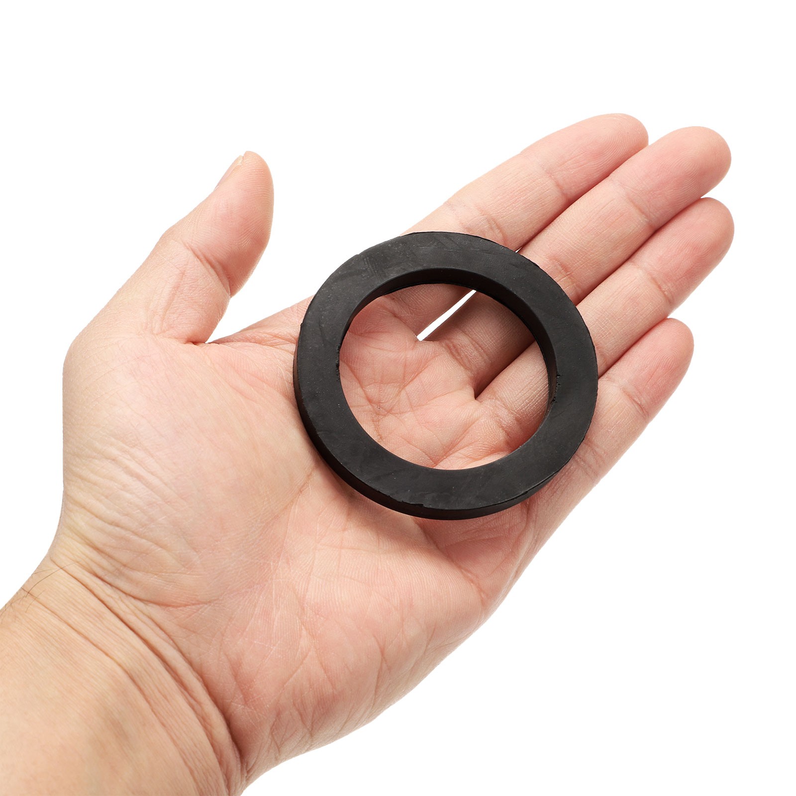 8Pcs Nitrile Rubber Flat Washer DN65 2-9/16″ OD x 2″ ID x 1/4″ Thick Black