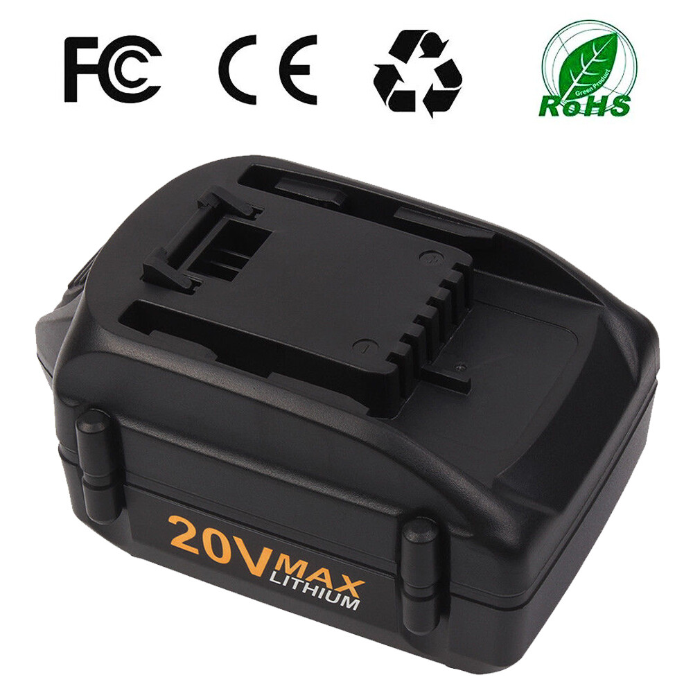 2pack For WORX 20V MAX Extend Lithium Battery 20 Volt WA3520 WA3525 WA3575 WG155