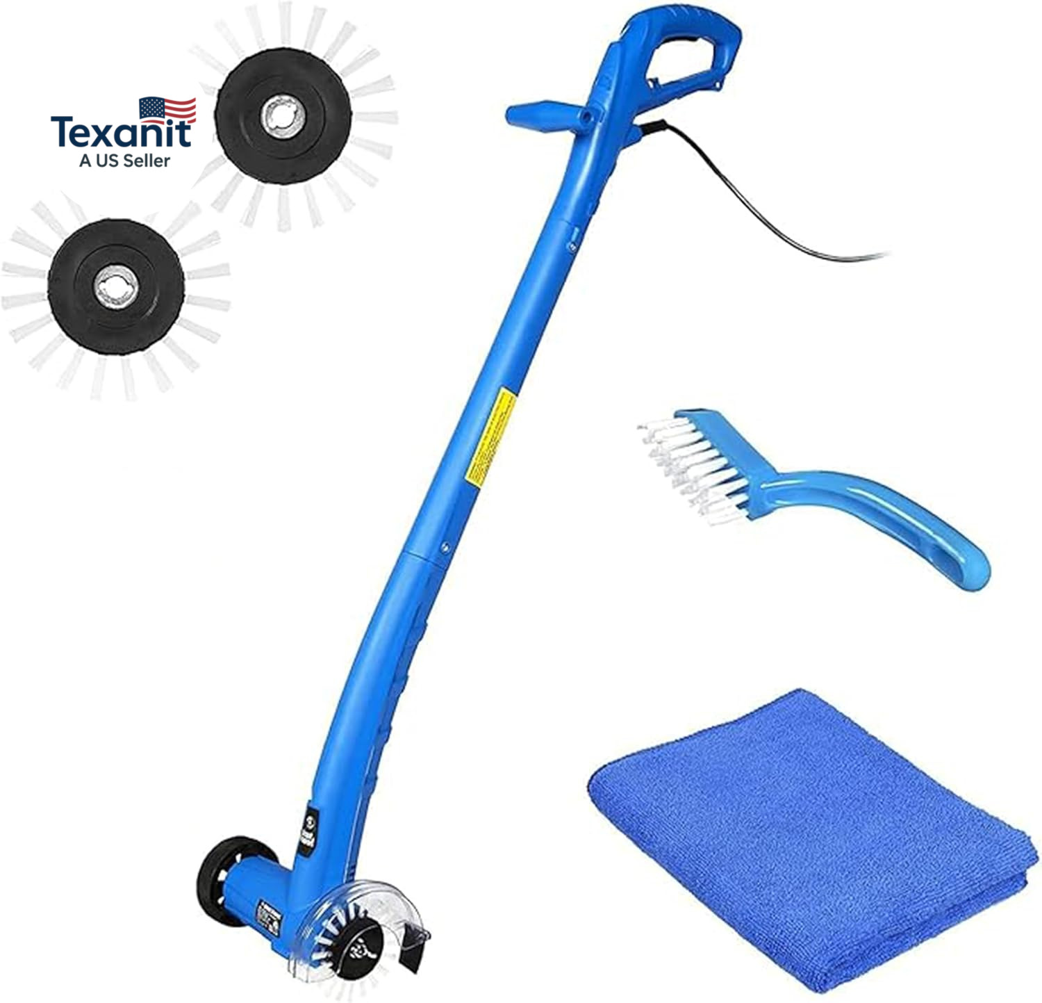 Electric Stand-Up Lightweight Grout Cleaning Machine – Easy-To-Use Tile Grout Cl