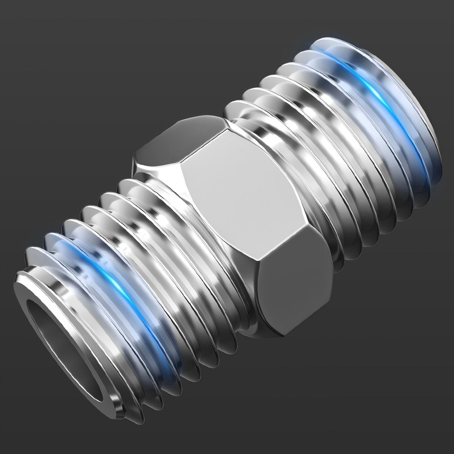 Straight BSP Male to Male Nipples Equal Male Full Range Bsp Stainless Steel 304