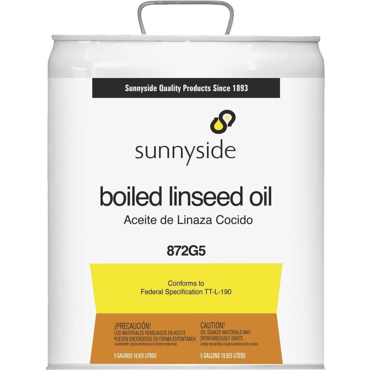 Sunnyside 5Gal Boiled Linseed Oil