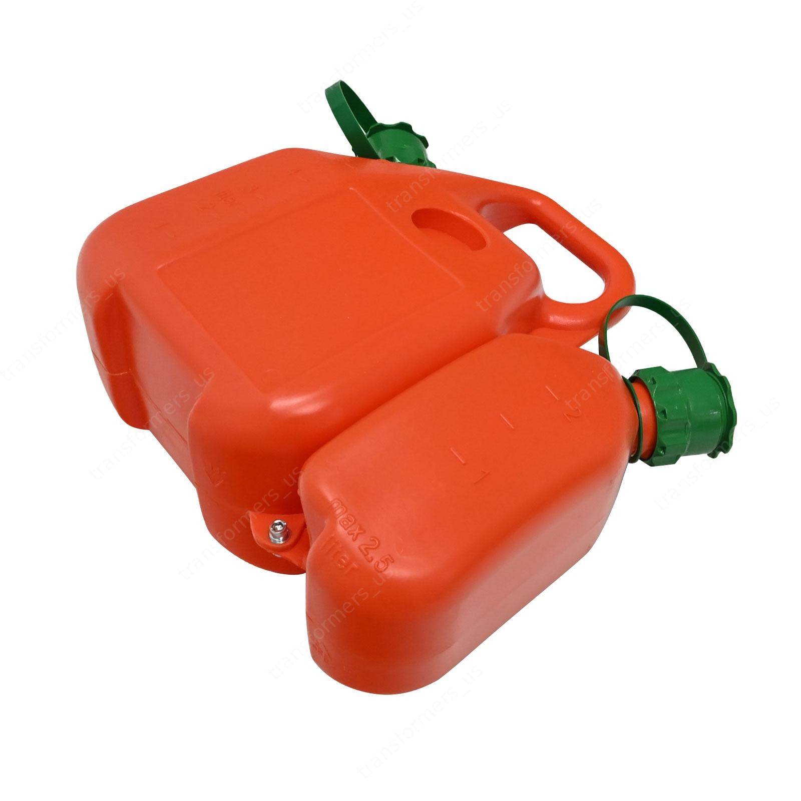 New 6L Gas + 2.5L Oil Dual Storage Fuel Can For Husqvarna Chainsaw Orange US