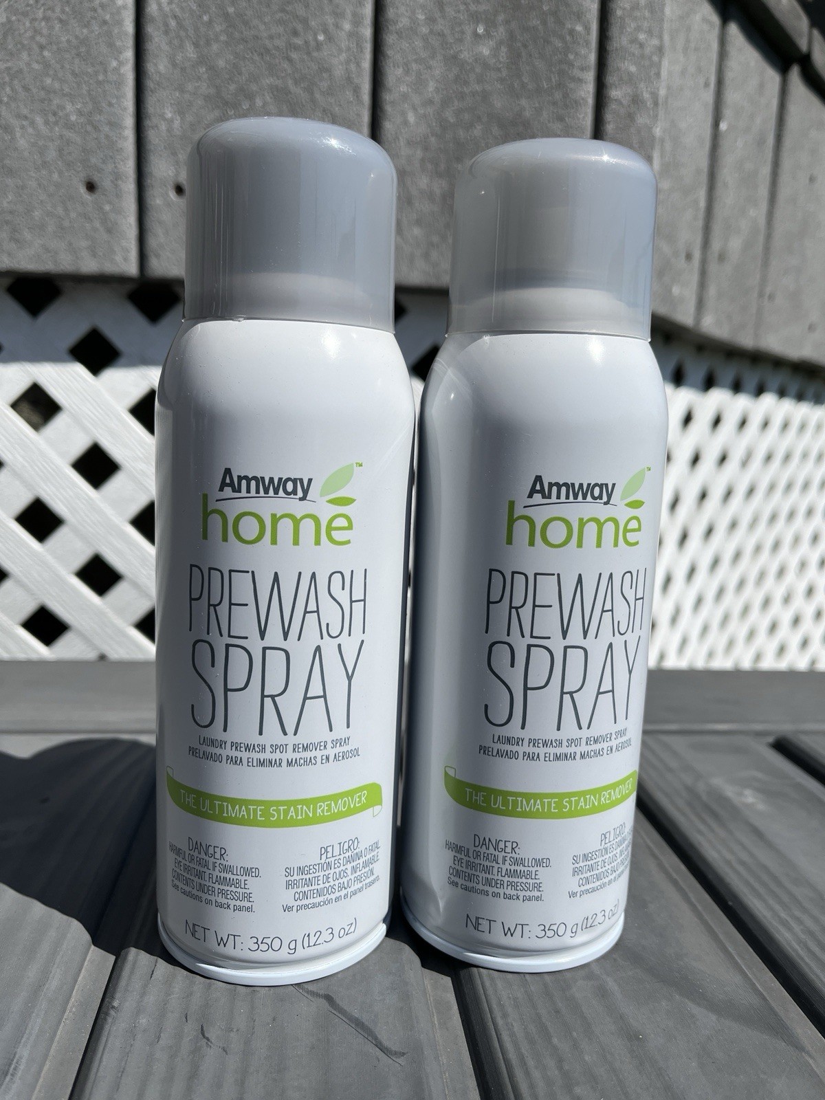2 packs- Amway Home Prewash Spray 12.3oz Ultimate Stain Remover best seller