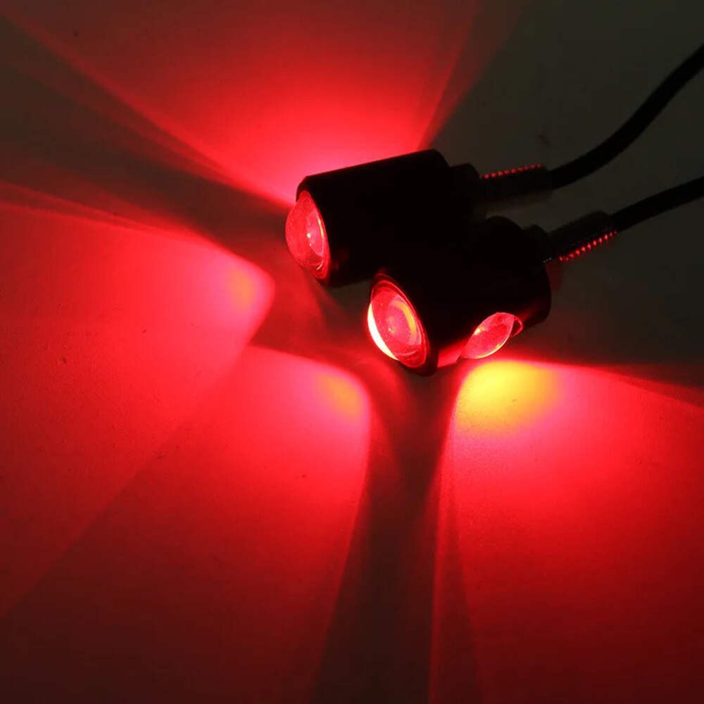 LED Eagle Eye Mini Motorcycle License Plate Light and Turn Signal Indicator