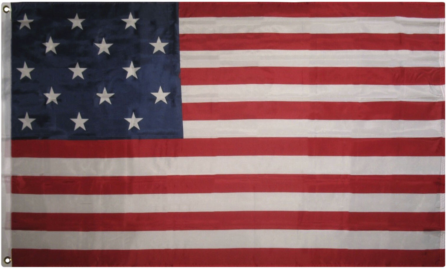 3×5 American 15 Stars Star Spangled Premium Flag Banner Grommets Polyester 100D