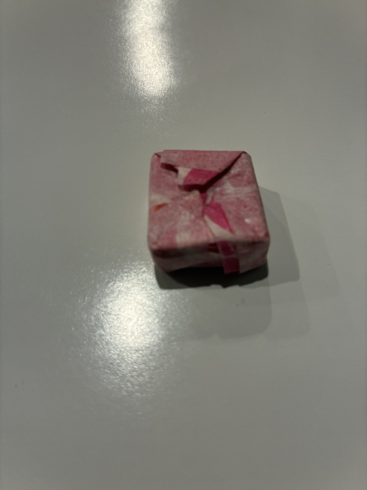 Extremely Rare Starburst Manufacturing Defect Never Opened inside out wrapper