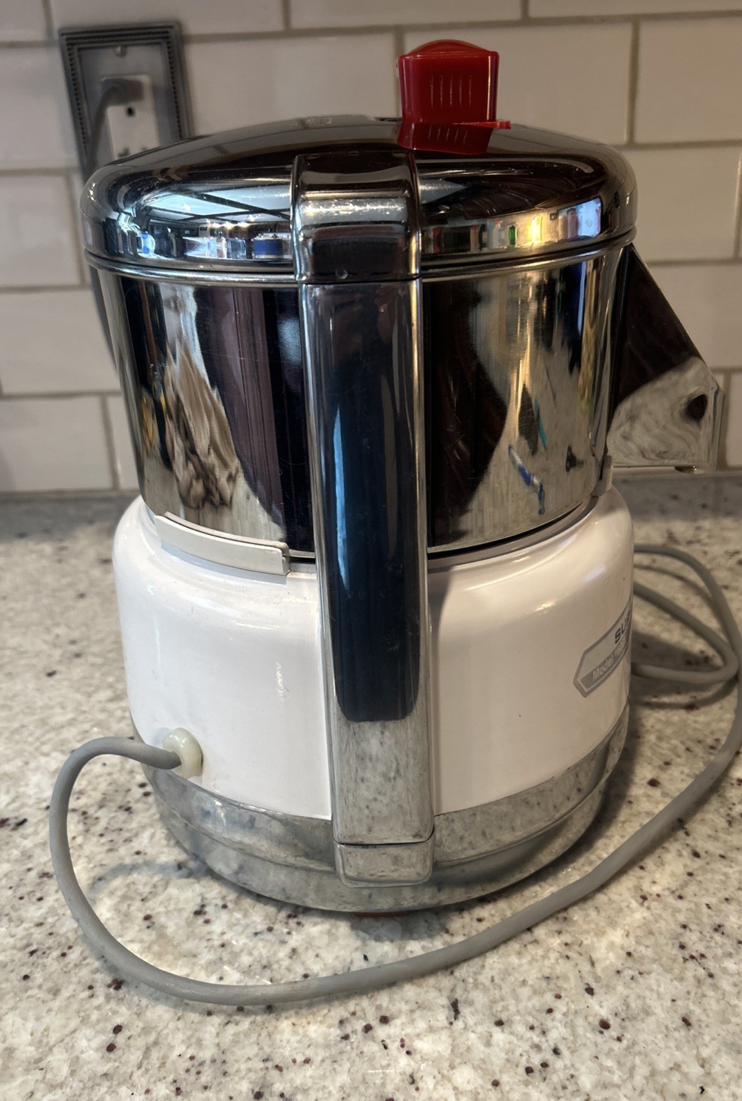 Acme Supreme JUICERATOR 6001 Centrifugal Juicer Stainless Steel Tested Works