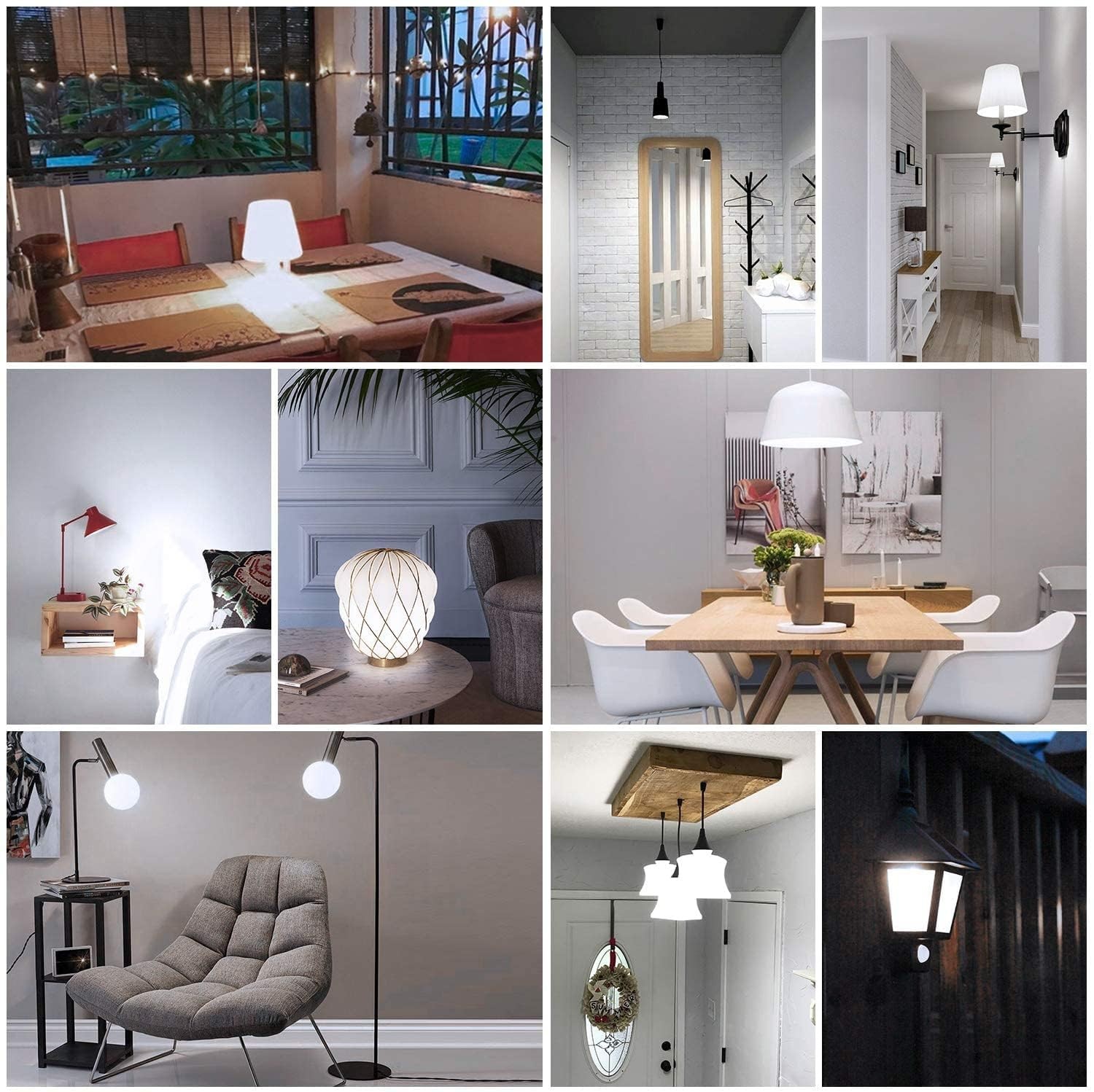 A19 LED Light Bulbs, 100 Watt Equivalent LED Bulbs, 5000K Daylight White, 150…