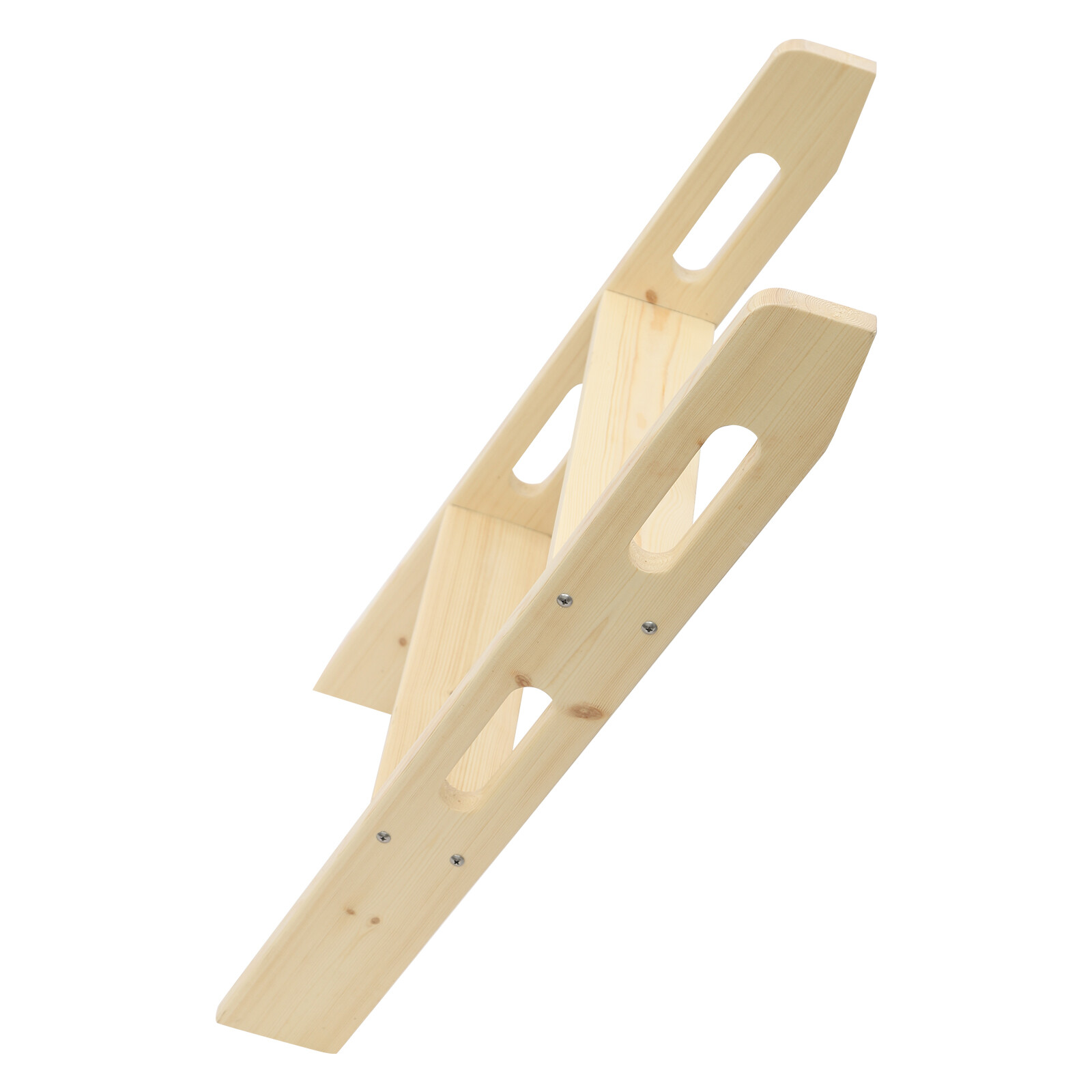 2 Steps Solid Wood Bed Ladder, Durable Step Ladder, for Dorm, Teens Adults Room