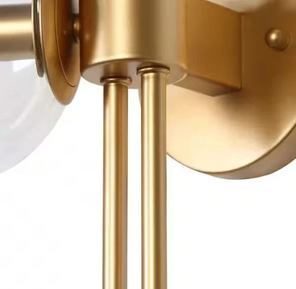 LNC 30 in. 3-Light Painted Gold Modern Bathroom Vanity Light Decorative Linear
