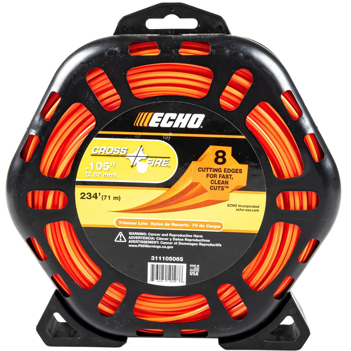 Echo .105In 1LB 234′ Spool Crossfire – 311105065