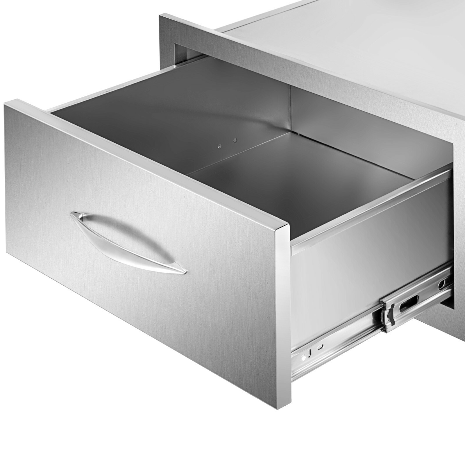 VEVOR Outdoor Kitchen BBQ Island Components Stainless Steel Access Door Drawer