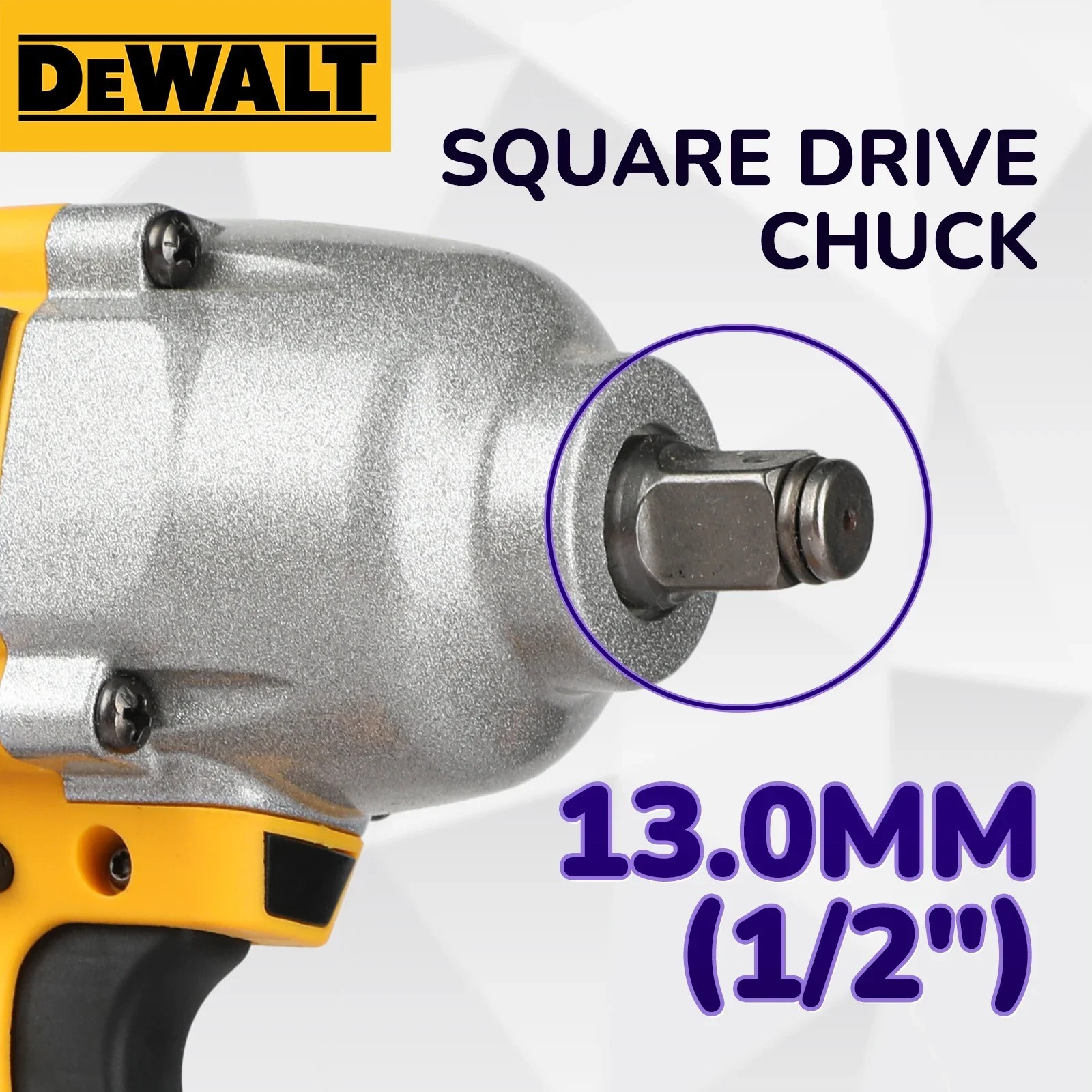 DeWALT DCF900 20V Brushless Impact Wrench 1/2″ 1898Nm High Torque Cordless