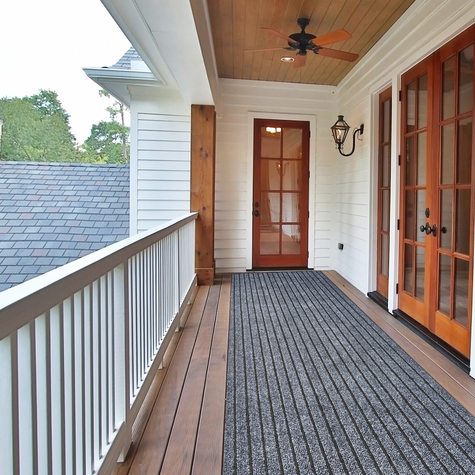 Runner Rug Hallway Non Slip Rubber Back Custom Size as Carpet Doormat Throw Rug