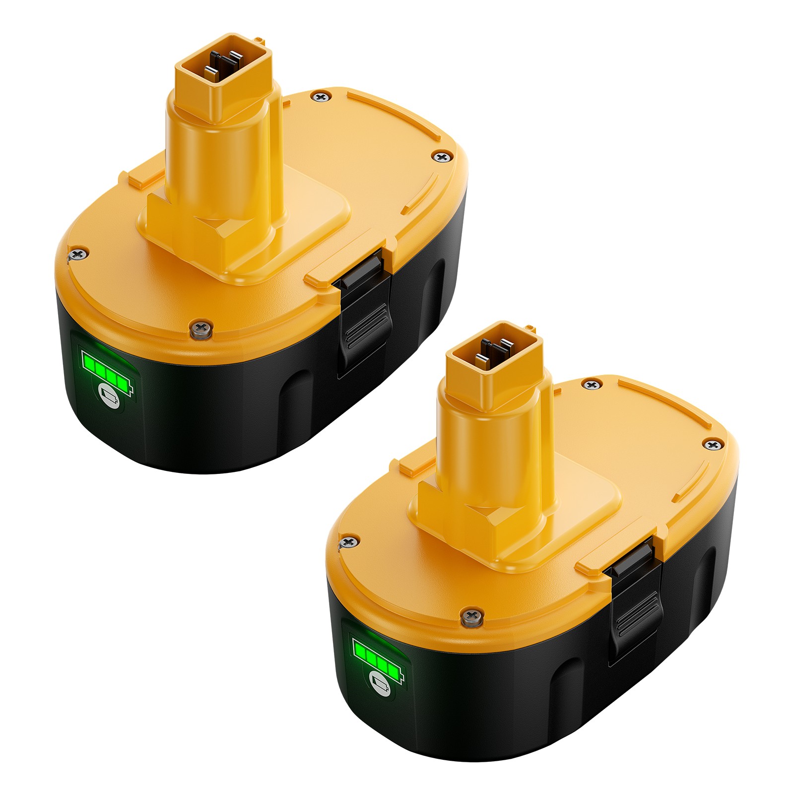 1~8X 8000mAh 18V For Dewalt 18 VOLT DC9096 DC9098 8.0Ah Li-ion Battery DC9096-2