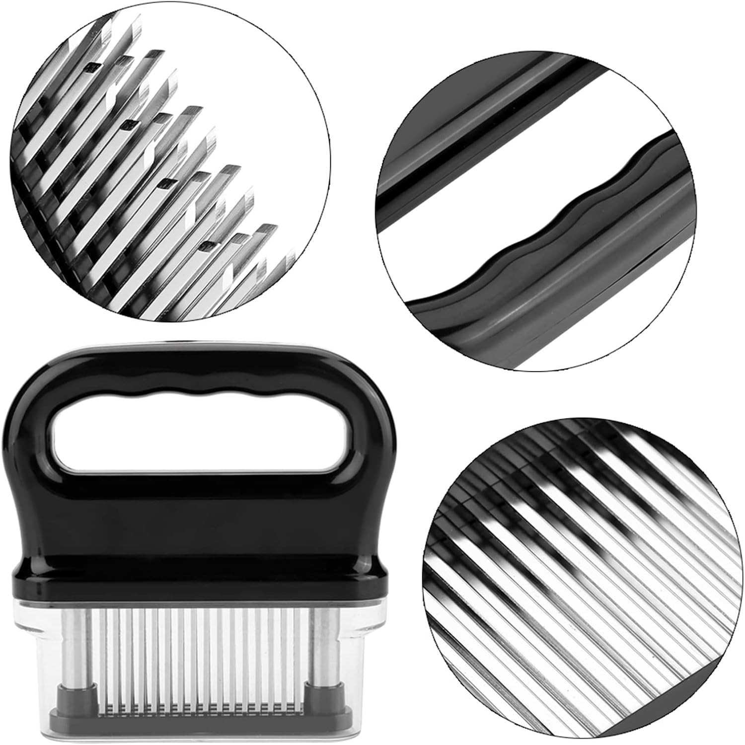 Meat Tenderizer Needle 48-Blade Meat Tenderizer 17¡Á17¡Á4 48 Stainless Steel