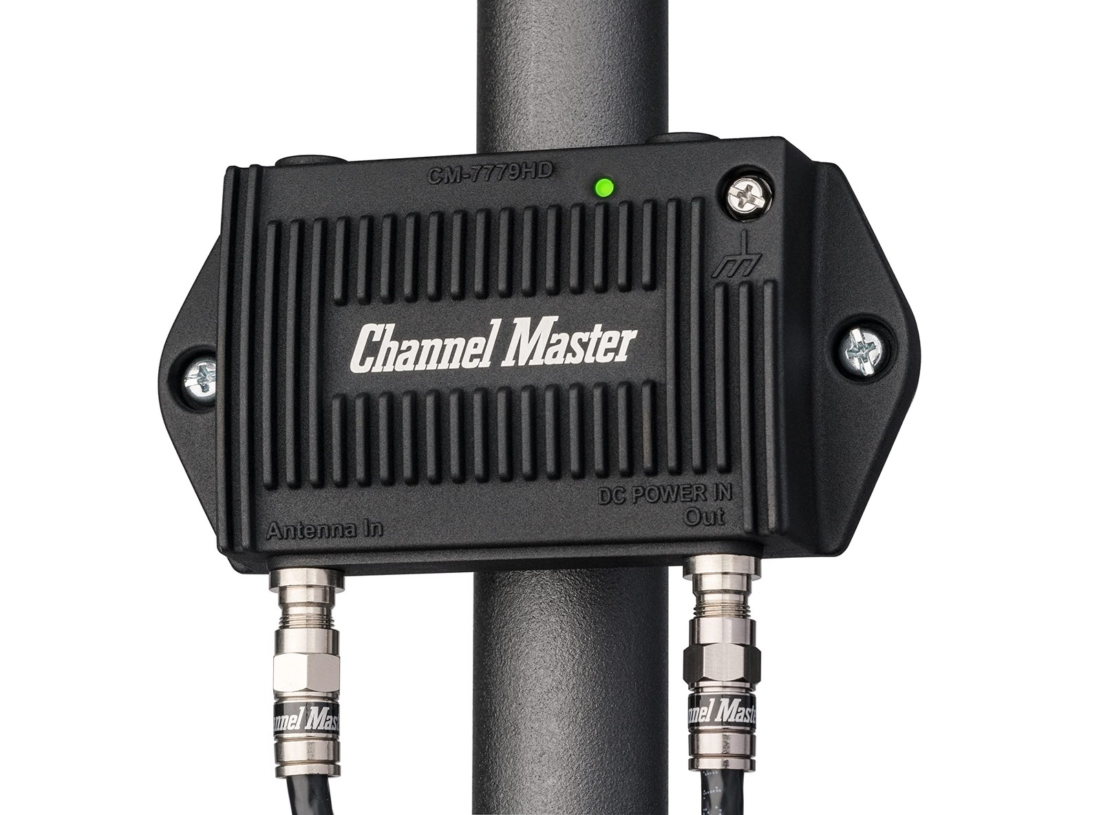 TV Antenna PreAmp 1-1-Port Pre-Amplifier Built-in LTE Filter 17-30dB Gain