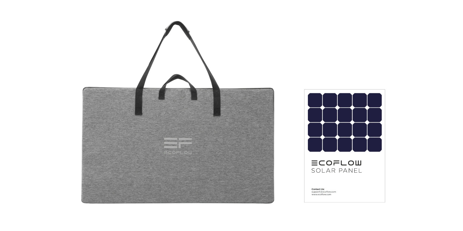 EcoFlow 400W Solar Panel Portable & Foldable For Canmpign, RV Refurbished
