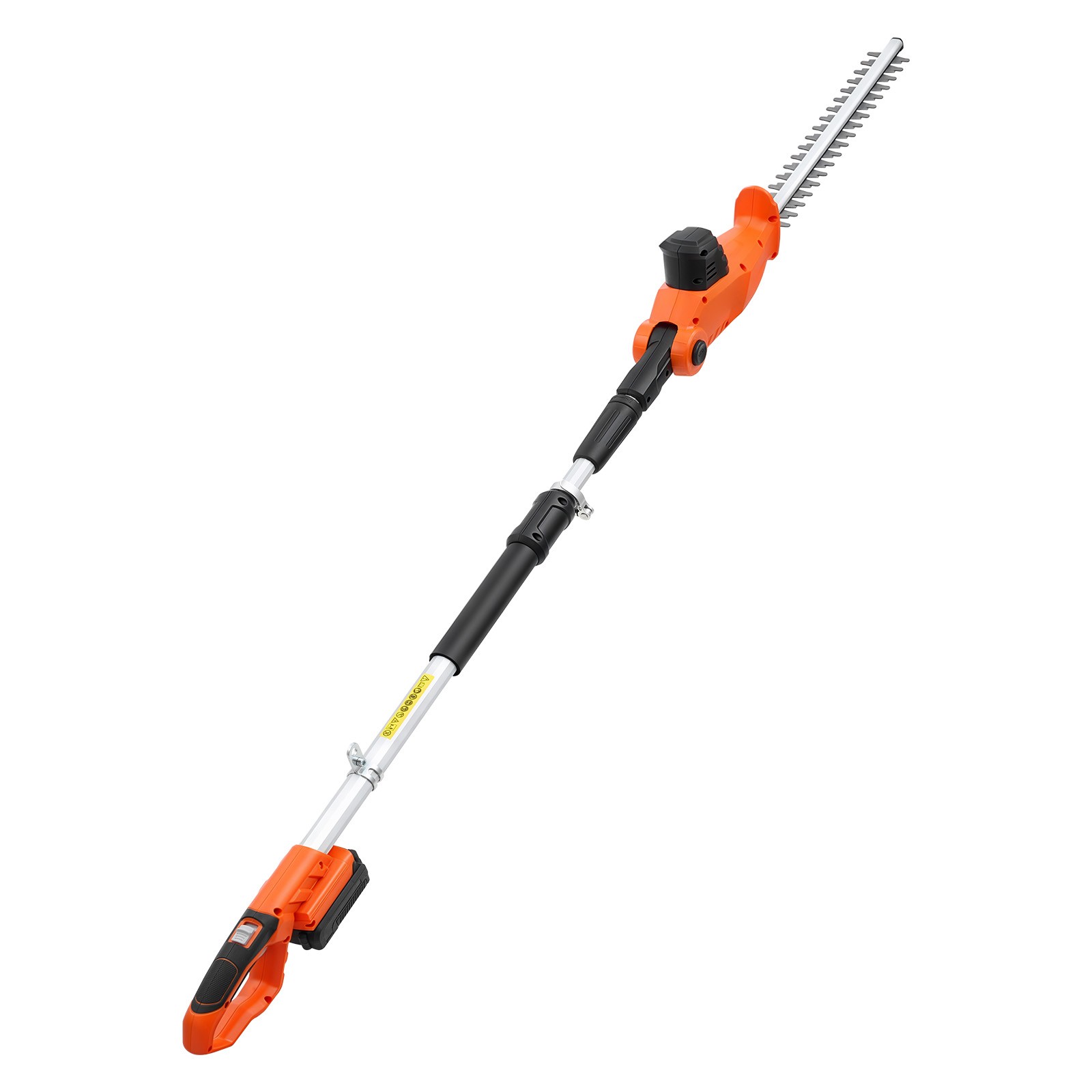 Uimoso Cordless Telescoping Hedge Trimmer 20V with 18-Inch Cutting Blade