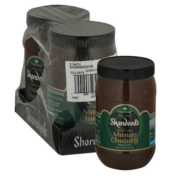J.a Sharwoods & Mango Chutney Major Grey 2.6kg/5.73Lbs